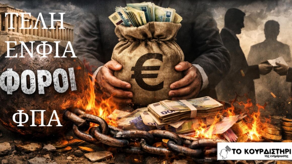 Φόροι χωρίς τέλος: Πώς η κυβερνητική φορολογία εξαντλεί την κοινωνία