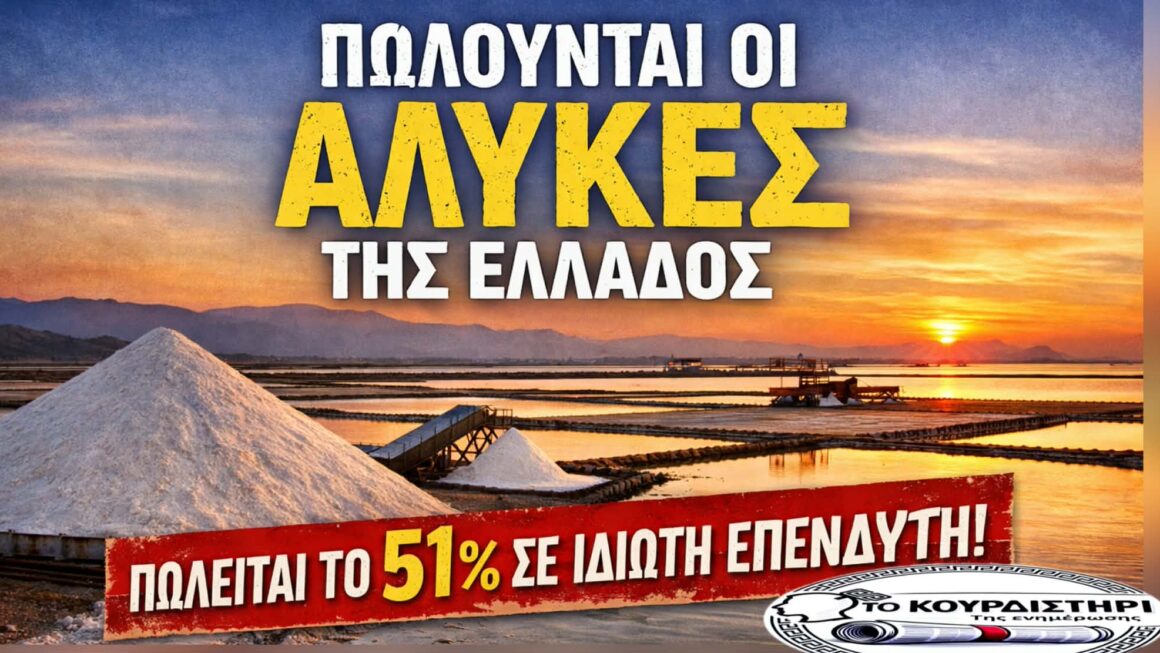 Λιμάνια, Γη και Ορυκτός Πλούτος: Ποιος Αγοράζει την Ελλάδα;(ΒΙΝΤΕΟ)