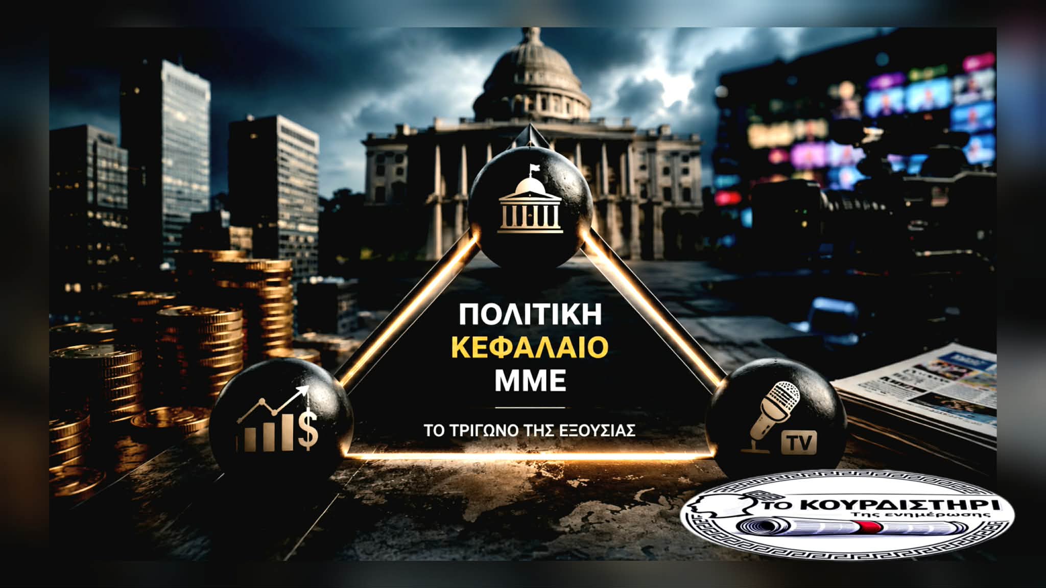 Πολιτική, Κεφάλαιο και ΜΜΕ: Το τρίγωνο της εξουσίας